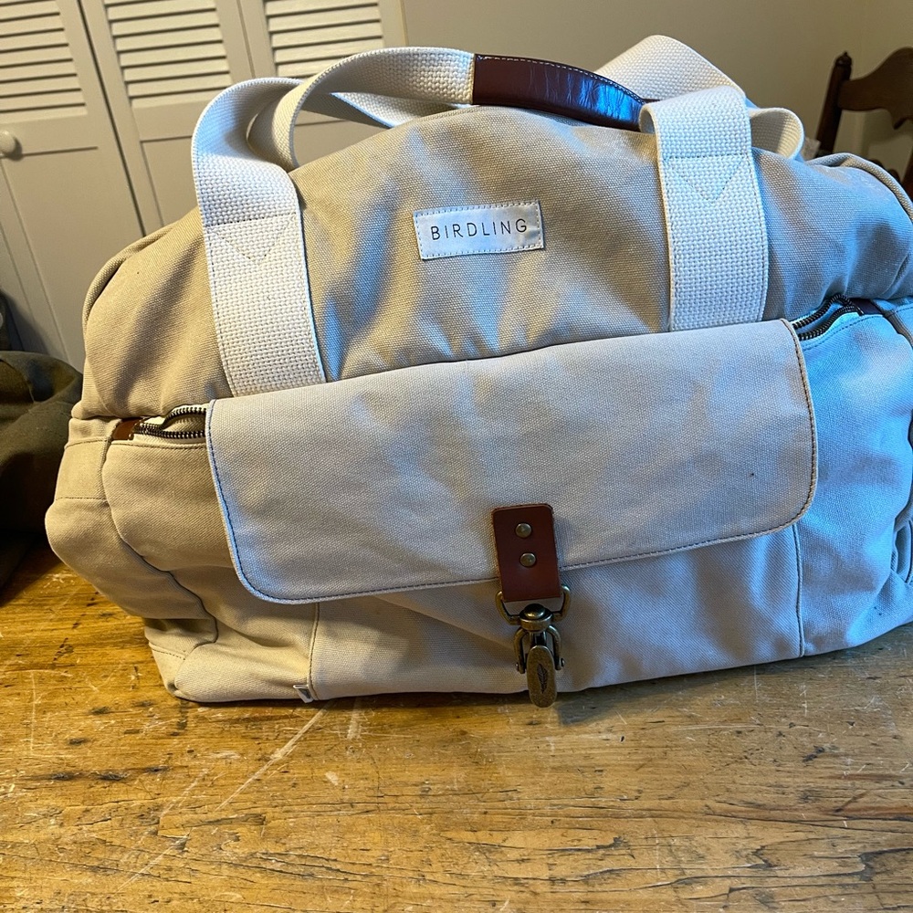Birdling BEIGE weekend bag - Picture 2 of 5